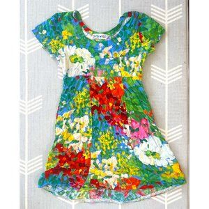 Vintage Jams World Floral Dress (SMALL)